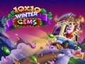 Spēle 10x10 Ziemas Dārgakmeņi online