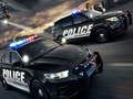 Spēle Policijas automobiļu puzles slidināšana online