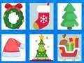 Spēle Ziemassvētku puzle bērniem online