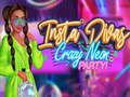 Spēle Insta Divas: Traka Neona Ballīte online