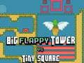 Spēle Liela FLAPPY Tornis pret Mazā Kvadrāta online