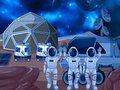 Spēle Kosmiskās meitenes bēgšana online