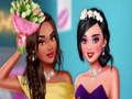 Spēle Neskatītas pret Princesēm: Skolas Mode online