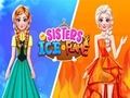 Spēle Māsas Ledus vs Uguns online