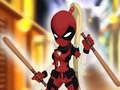 Spēle Deadpool Meitene Tērpu Veidošana online