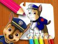 Spēle PAW Patrol Krāsošanas Grāmata online Spēle PAW Patrol Krāsošanas Grāmata online