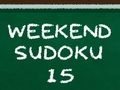Spēle Nedēļas Nogales Sudoku 15 online
