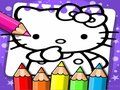 Spēle Krāsojamā grāmata Hello Kitty online
