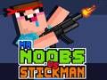 Spēle Kungs Noobs pret Stickman online