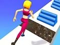 Spēle Meitene Skrien Skaistumam 3D online