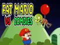 Spēle Resnais Mārio pret zombijiem online