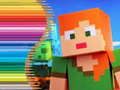 Spēle Krāsojamā grāmata par Minecraft online