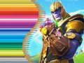 Spēle Krāsojamā grāmata Fortnitem online
