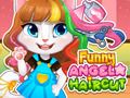 Spēle Jautra Anģelas frizūra online Spēle Jautra Anģelas frizūra online
