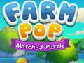 Spēle Fermas Pop Match-3 Mīkla online
