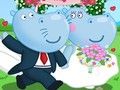 Spēle Hippo Kāzu Puse online Spēle Hippo Kāzu Puse online