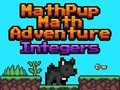 Spēle MathPup Matemātikas Piedzīvojums: Veseli Skaitļi online