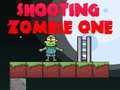 Spēle Šaušana uz Zombie Viens online