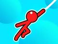 Spēle Stickman āķis šūpošanās online