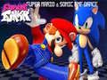 Spēle Super Mario un Sonic FNF Dejas online Spēle Super Mario un Sonic FNF Dejas online