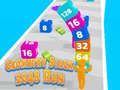 Spēle Ģeometriskais Kaudze 2048 Skrējiens online