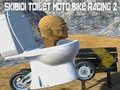 Spēle Skibidi Tualete Moto Riteņu Sacīkstes 2 online