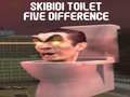 Spēle Skibidi Tualete Pieci Atšķirības online Spēle Skibidi Tualete Pieci Atšķirības online