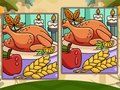Spēle Atrodiet atšķirības Pateicības dienā online