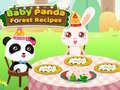 Spēle Bebē panda meža receptes online