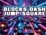 Spēle Bloki Skrējiens Lēciens Kvadrāts online