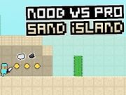 Spēle Nub vs Pro: Smilšu Sala online Spēle Nub vs Pro: Smilšu Sala online