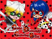 Spēle Chibi punktiņu meitenes krāsojamā grāmata online Spēle Chibi punktiņu meitenes krāsojamā grāmata online