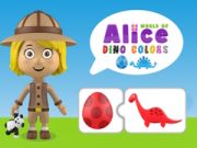 Spēle Alises Dino Krāsu Pasaule online Spēle Alises Dino Krāsu Pasaule online