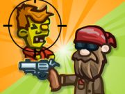 Spēle Stulbie Zombiji Tiešsaistē online
