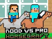 Spēle Nūb vs Pro HorseCraft online