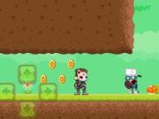 Spēle Ninja pret Zombie Uzbrukumu online Spēle Ninja pret Zombie Uzbrukumu online