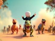 Spēle Stickman: Dinosauru arēna online