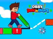 Spēle Obby Zīmē, lai Izbēgtu online Spēle Obby Zīmē, lai Izbēgtu online
