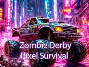Spēle Zombiju derbija pikseļu izdzīvošana online
