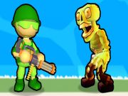 Spēle Stickman zombija iznīcināšana online