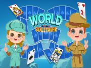 Spēle Pasaules Solitaire Tripeaks online