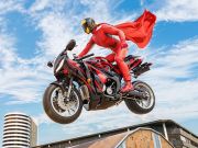Spēle Īsts motocikla super varoņa triks 3D online