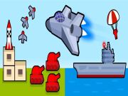 Spēle Bumbvedēju plakne: 2d gaisa trieciens online