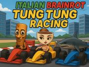 Spēle Itālijas Brainrot Tung Tung Racing online