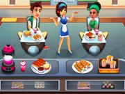 Spēle Cooking Cafe Food Chef online