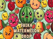 Spēle Suika arbūzu piliens online