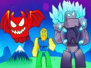 Spēle Obby leģendārais pūķis online