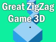 Spēle Lieliska zigzaga spēle 3d online