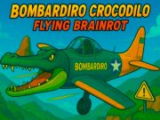 Spēle Bombardiro Crocodilo lidojošais Brainrot online