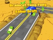 Spēle Brainrot Tung Tung Sahur drift online